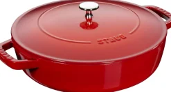Sauteuse fonte d'acier Ø 28 cm 12,6 cm 3,7 L Chistera - STAUB Sale