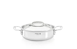 Sautoir inox Sans revêtement Avec couvercle Ø 24 cm 7 cm 2,6 L Affinity - DE BUYER Online