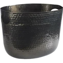 Seau à champagne acier 23,5x30x23 cm - APS New
