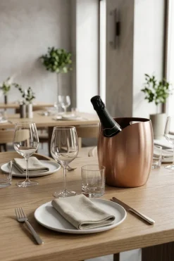 PINTINOX Seau à champagne bronze Ø 18 cm 21 cm Audrey Best