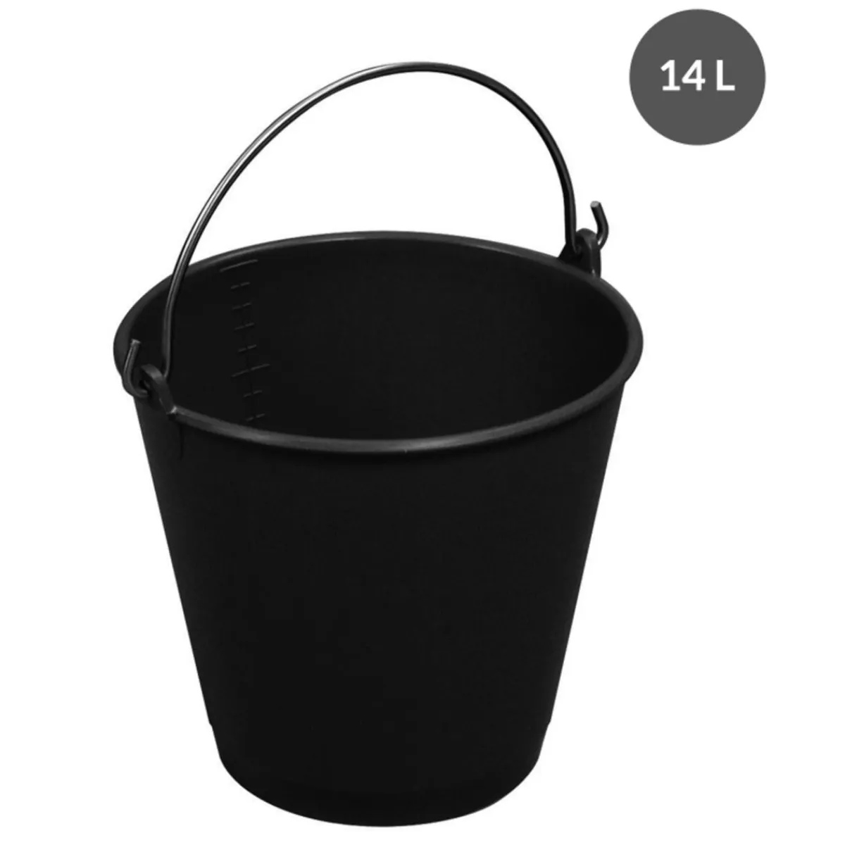 GILAC Seau gris 14 L Best
