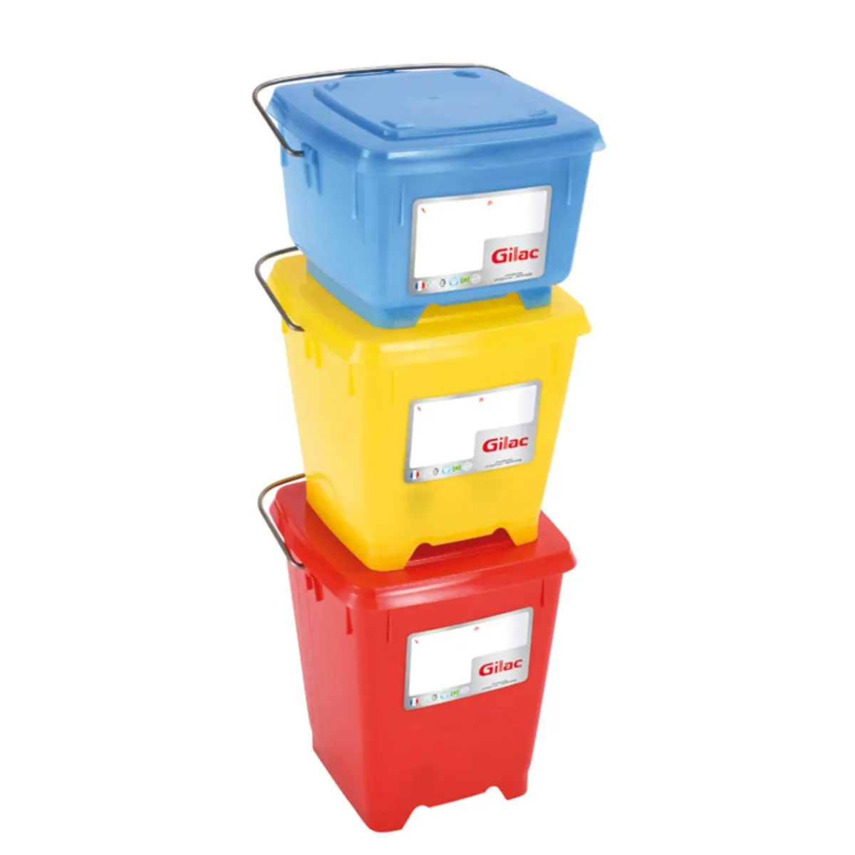 Seau jaune 12 L - GILAC Hot