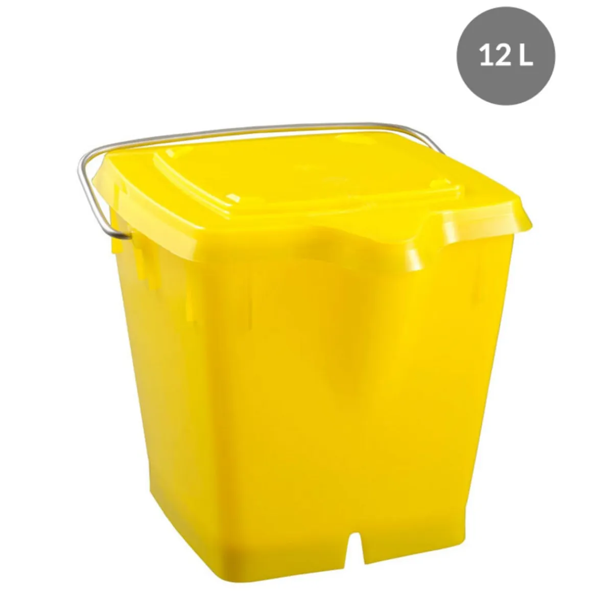 Seau jaune 12 L - GILAC Hot