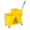 Seau à roulettes avec presse à plat 20 L - Aucune Clearance