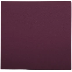 Serviette aubergine ouate de cellulose 38x38 cm Lisah (50 pièces) - PRO.MUNDI Sale