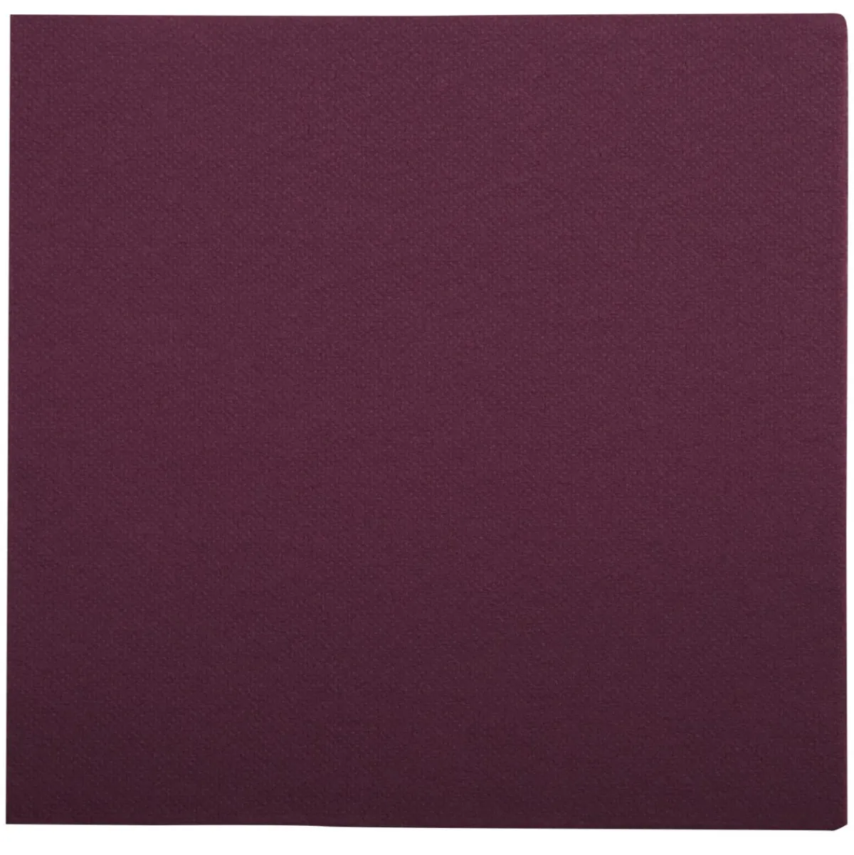 Serviette aubergine ouate de cellulose 38x38 cm Lisah (50 pièces) - PRO.MUNDI Sale