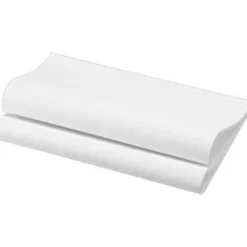DUNI Serviette blanc non tissé 48x48 cm Airlaid (60 pièces) Hot