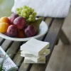 DUNI Serviette blanc non tissé 20x20 cm Bio soft (180 pièces) Hot