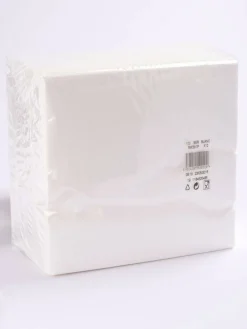 Aucune Serviette blanc ouate de cellulose 39x39 cm (100 pièces) Clearance