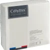Serviette blanc spunlaid 40x40 cm Celytiss (40 pièces) - MANUFACTURE DE L'EPHEMERE Clearance