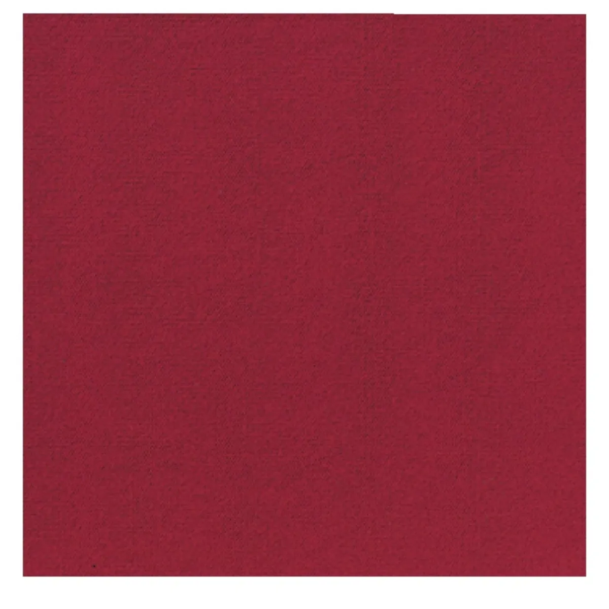DUNI Serviette bordeaux non tissé 40x40 cm Bio soft (60 pièces)