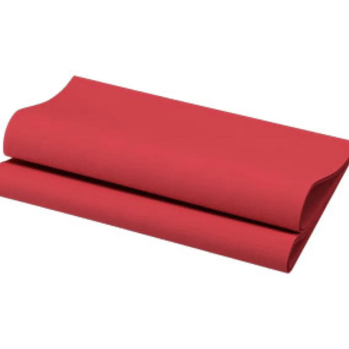 DUNI Serviette bordeaux non tissé 40x40 cm Bio soft (60 pièces)