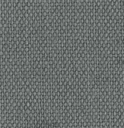 DENANTES Serviette carré gris polyester Signature Clearance