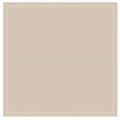 Serviette cocktail carré grège coton 20x20 cm Oxstal (1000 pièces) - EARTH ESSENTIALS New