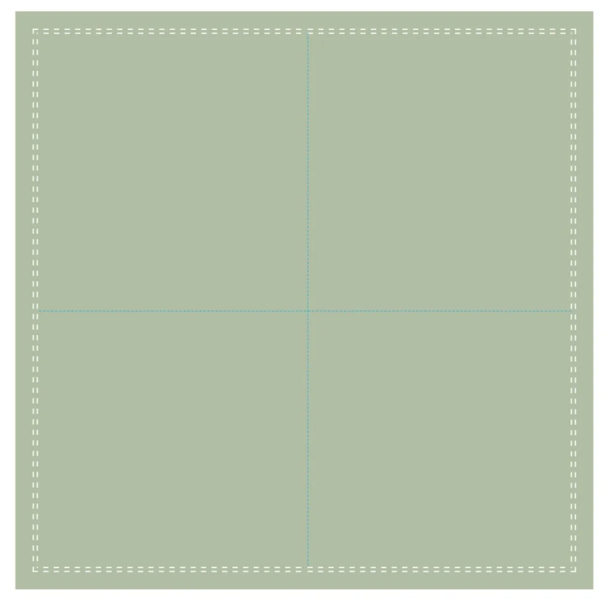 EARTH ESSENTIALS Serviette cocktail carré laurier coton 20x20 cm Oxstal (1000 pièces) Best