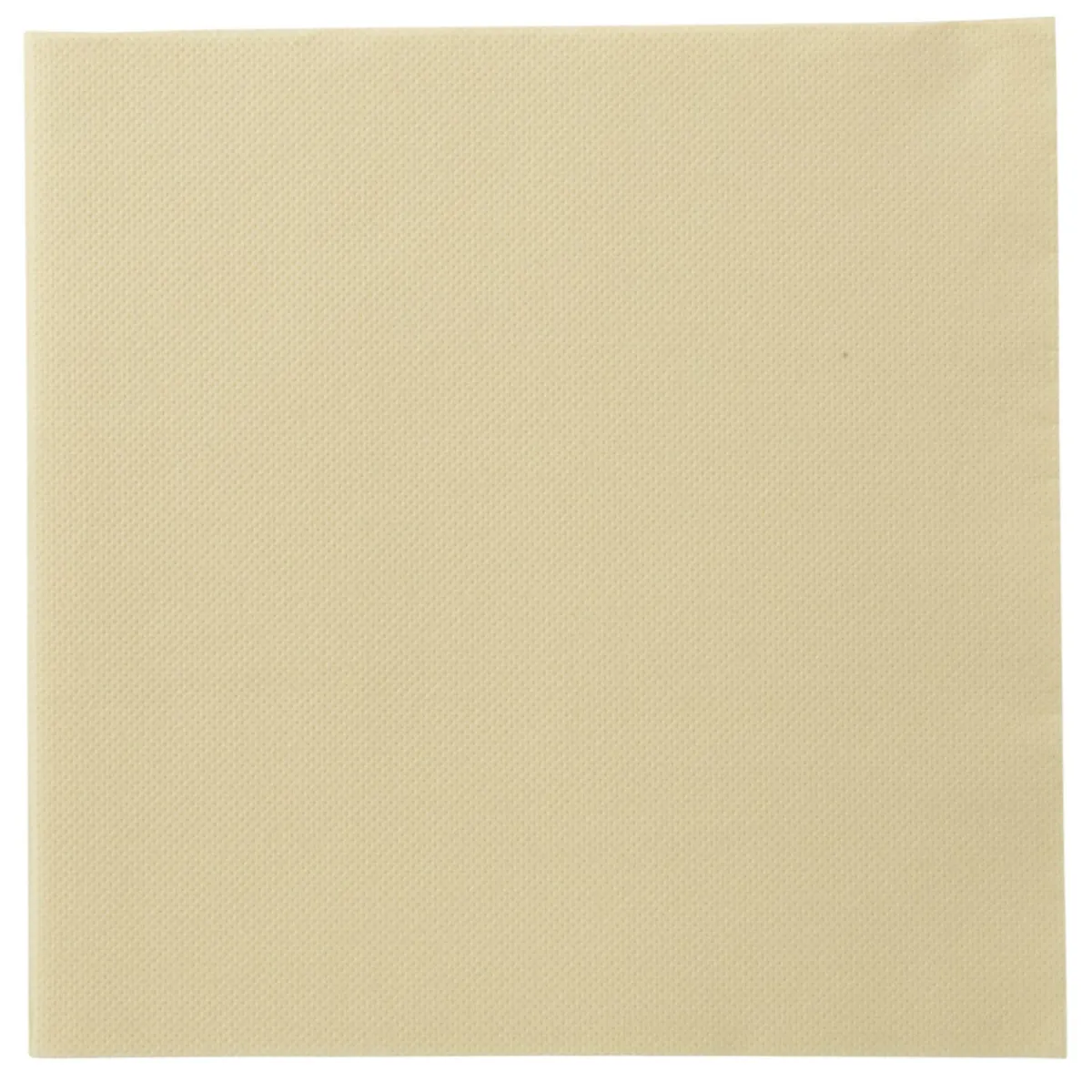 Serviette ivoire ouate de cellulose 38x38 cm pliée en 8 Lisah (50 pièces) - PRO.MUNDI Online