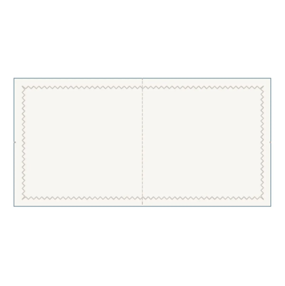 Serviette rectangulaire écru coton 20x10 cm Oxstal (2000 pièces) - EARTH ESSENTIALS New