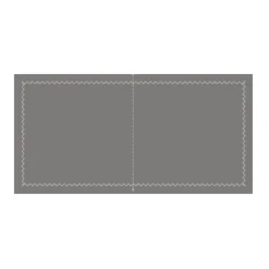 EARTH ESSENTIALS Serviette rectangulaire gris coton 20x10 cm Oxstal (2000 pièces) Sale