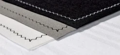 Serviette rectangulaire noir coton 20x10 cm Oxstal (2000 pièces) - EARTH ESSENTIALS Best