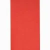 Serviette rouge ouate de cellulose 38x38 cm pliée en 8 Lisah (50 pièces) - PRO.MUNDI Discount