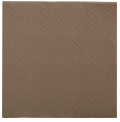 PRO.MUNDI Serviette taupe ouate de cellulose 38x38 cm Lisah (50 pièces) Outlet