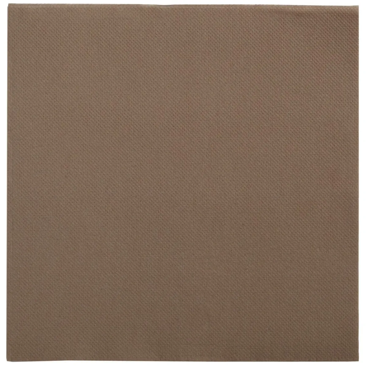 PRO.MUNDI Serviette taupe ouate de cellulose 38x38 cm Lisah (50 pièces) Outlet