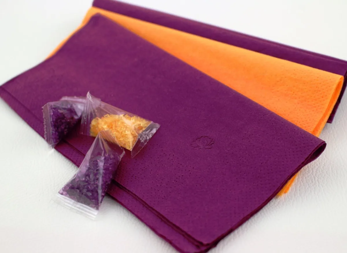 Serviette violet ouate de cellulose 39x39 cm (150 pièces) - TORK Outlet
