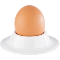 APS Set de 4 coquetiers rond blanc mélamine Ø 8,5 cm Casual Clearance