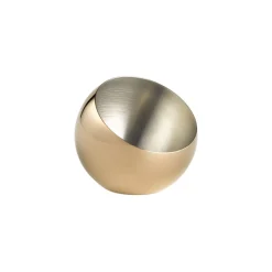 APS Set de 3 coupelles boule inox cuivre Ø 8 cm 7 cm 0,1 L Sphere New