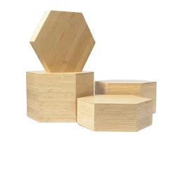 PRO.MUNDI Set de 4 réhausses bambou 30x26 cm Oxstal Hot