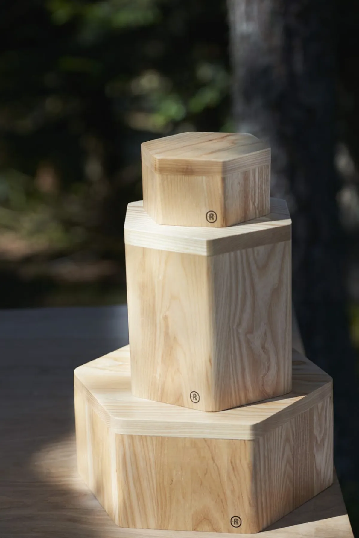 Set de 3 réhausses bois 29x33x23 cm - REVOL Hot