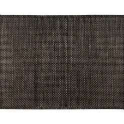 APS Set de table plastique rectangulaire noir 45x33 cm Outlet
