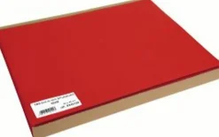Set de table rouge plastique 30x40 cm (100 pièces) - Aucune Hot