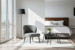 Set de 2 tables d'intérieur noir Maryne - FLEXMOB