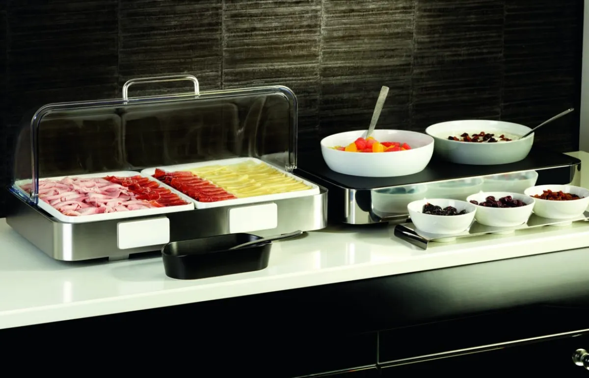 DEGRENNE Set refrigéré acier gris 56,5x36x9,5 cm Evento New