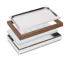 Set refrigéré inox 58x37x14 cm Fantasy - ZEPE