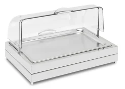 ZEPE Set réfrigéré avec cloche inox 58x37x35 cm Fantasy Discount