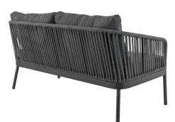 Set sofa de terrasse gris anthracite Cadix - FLEXMOB Discount