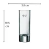 ARCOROC Shooter rond verre 6 cl Islande Outlet