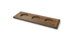 Socle pour carafe noyer 53x16,3x2 cm Flow - CRASTER Clearance