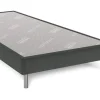 DUNLOPILLO Sommier à latte fixe 1 cadre 200x140x15 cm aluminium Tradisom New