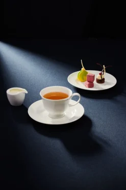 RAK Soucoupe pour tasse à café / thé rond blanc porcelaine bone china Ø 15,5 cm Bravura Hot