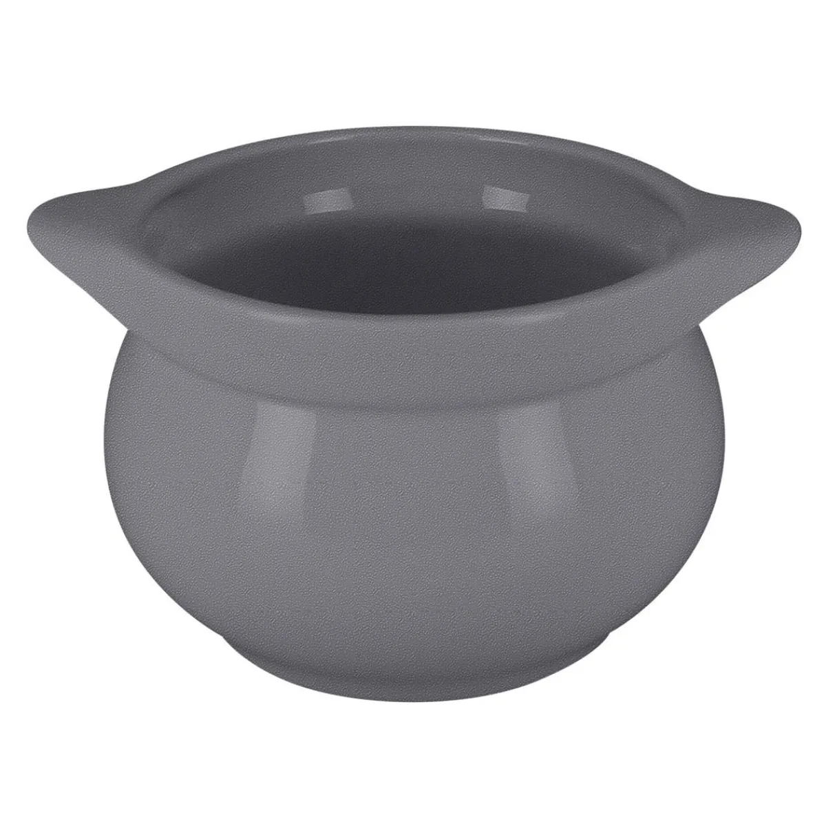 RAK Soupière avec couvercle rond gris porcelaine vitrifiée Ø 10,8 cm Chefs Fusion Sale