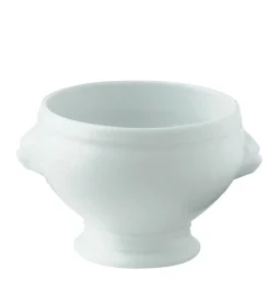 PRO.MUNDI Soupière tête de lion rond blanc porcelaine Ø 11 cm Bistronome Hot