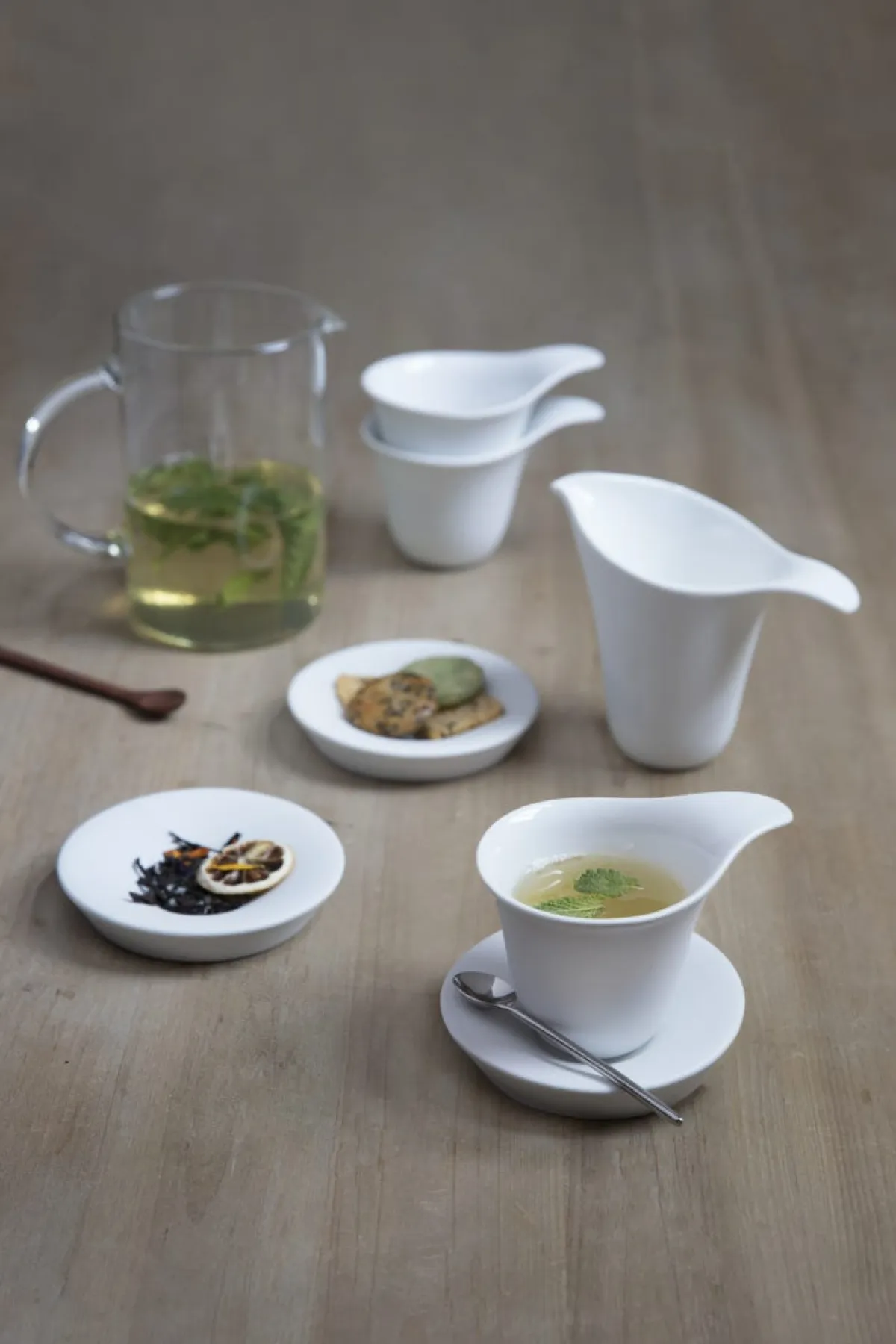 Sous tasse blanc porcelaine 8 cl Fly - COOKPLAY Hot