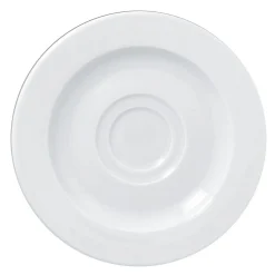 RAK Sous tasse blanc porcelaine vitrifiée Ø 15,5 cm Access Hot
