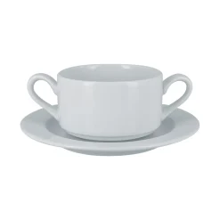 RAK Sous tasse à bouillon blanc porcelaine vitrifiée Ø 17 cm Access Online