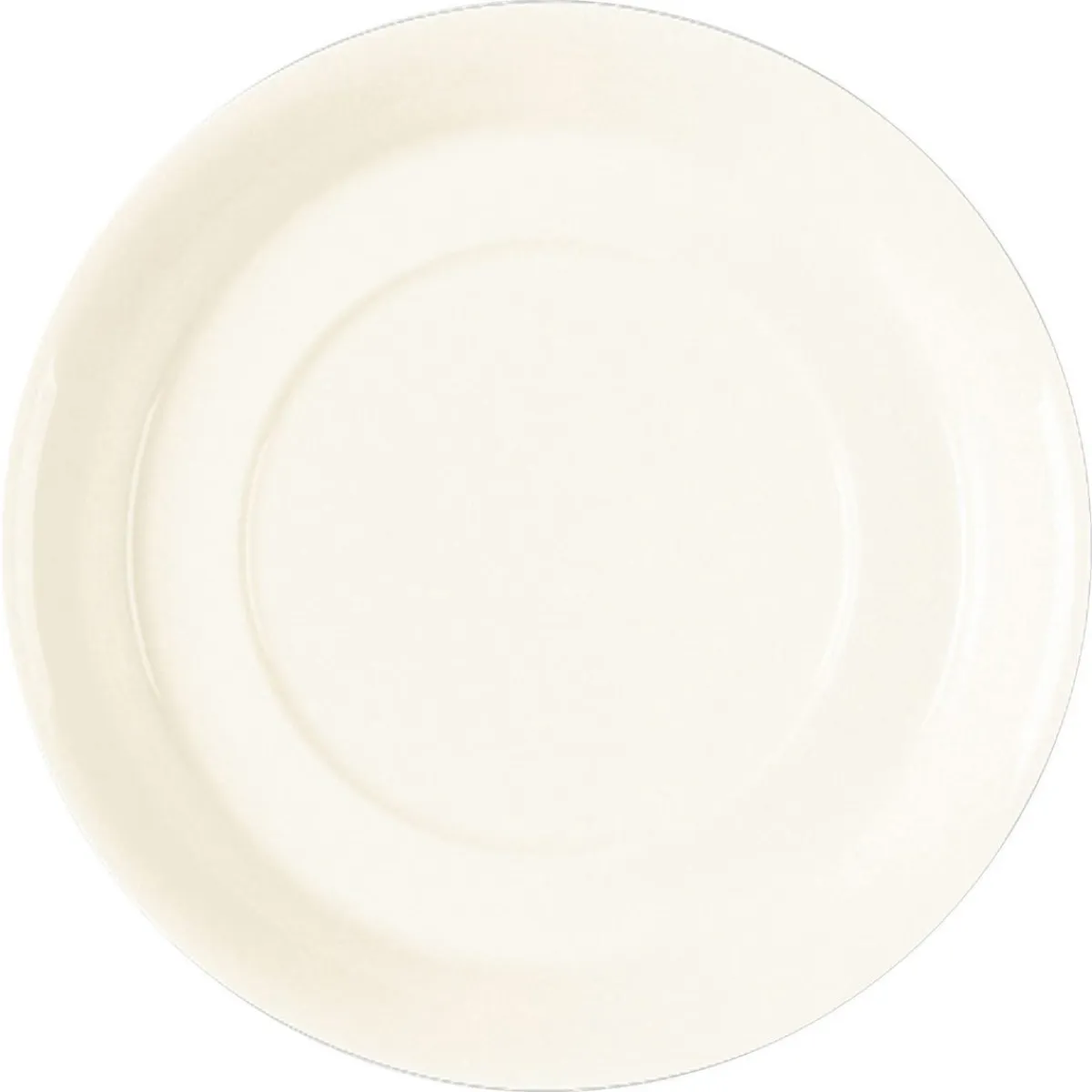 RAK Sous-tasse à bouillon rond ivoire porcelaine vitrifiée Ø 18,5 cm Fine Dine Best