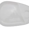 Sous-tasse à café gourmand ovale ivoire porcelaine 23 cm - PRO.MUNDI Outlet