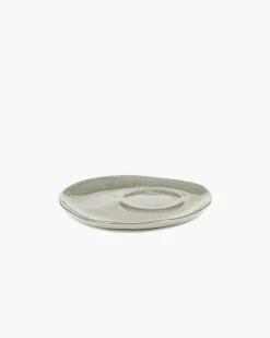 Sous tasse à café rond écru grès émaillé Ø 14,5 cm La Mère - SERAX Outlet